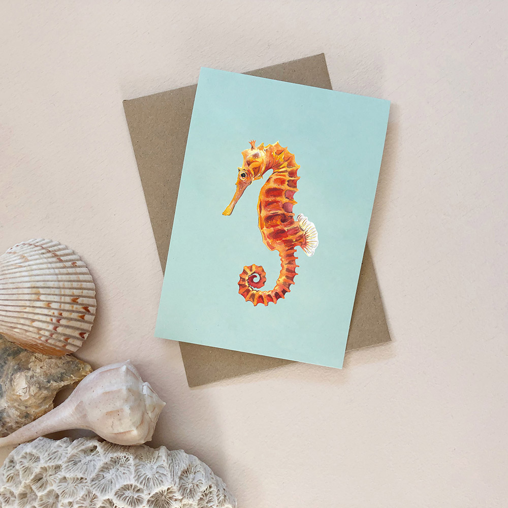 Seahorse Card